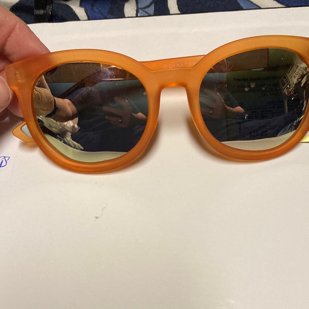 All in Motion Vibrant Orange Sunglasses